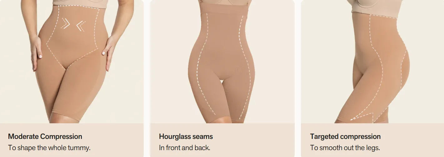 Buy one get one free seamless breathable high-waisted shaping pants