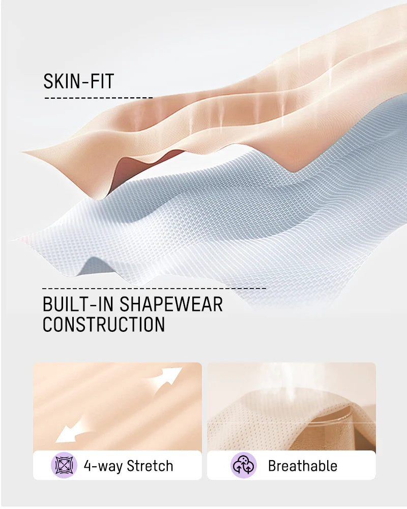 All-in-One Sculpting Bodysuit with Easy-Off Design