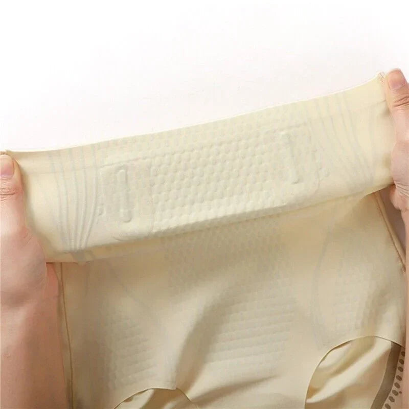 Ice Silk Ion Fibre Repair Shaping Shorts Tummy Control Underpants