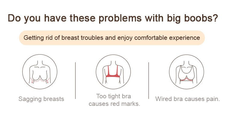 Wireless Non-marking Push-Up Bra with Plus Size