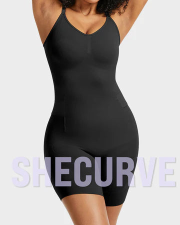 All-in-One Sculpting Bodysuit with Easy-Off Design