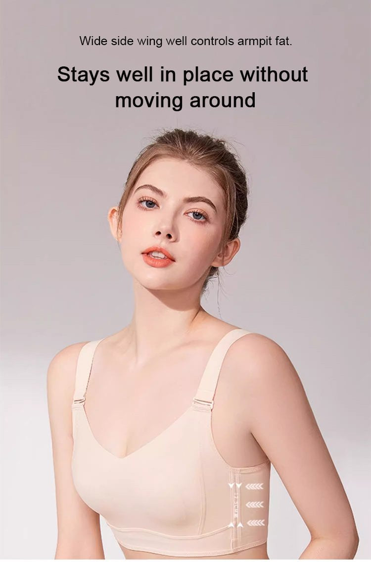 Wireless Non-marking Push-Up Bra with Plus Size