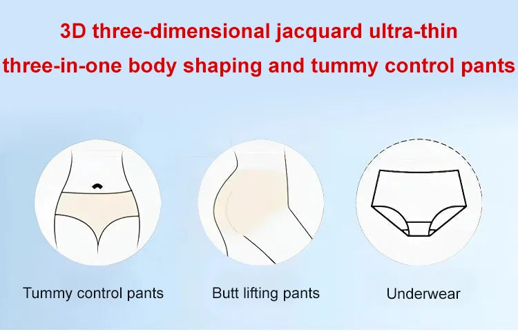 【⏰BUY 1 GET 2 FREE】🌸Mega Sale💐 Women's High-Waist Shaping Panties