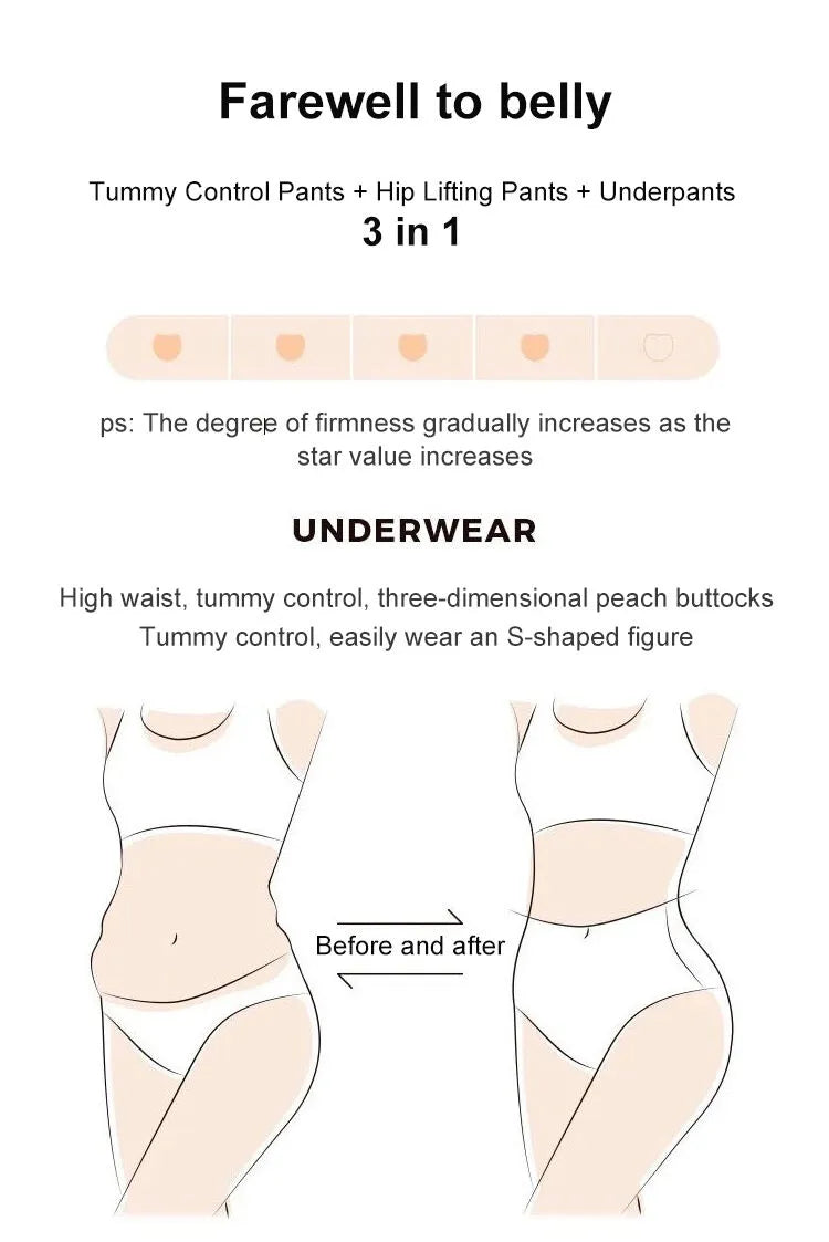 🌸Buy 1 get 1 Free🌷- 😍🎉High-waisted tummy-lifting pants. seamless shaping underwear