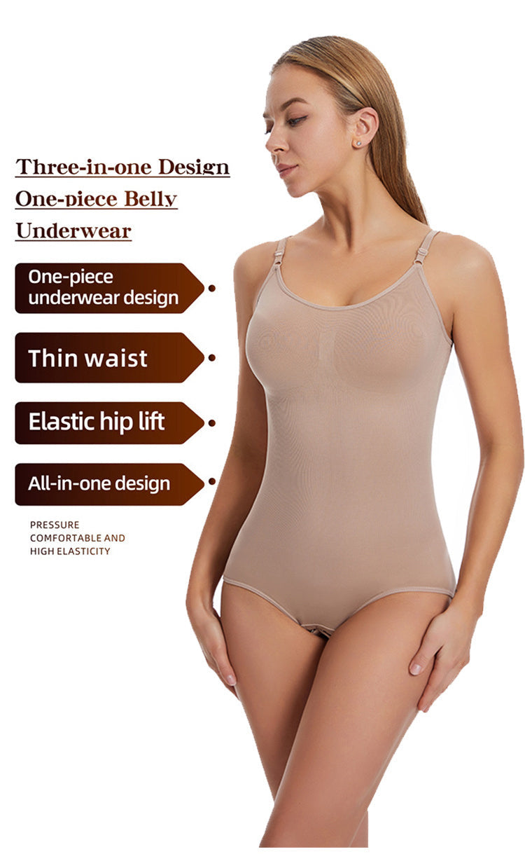 【⏰Buy 1 get 1 free⏰】Tummy Tuck & Hip Lift Traceless One-piece Shapewear