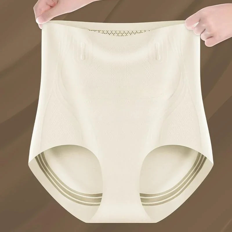 Ice Silk Ion Fibre Repair Shaping Shorts Tummy Control Underpants
