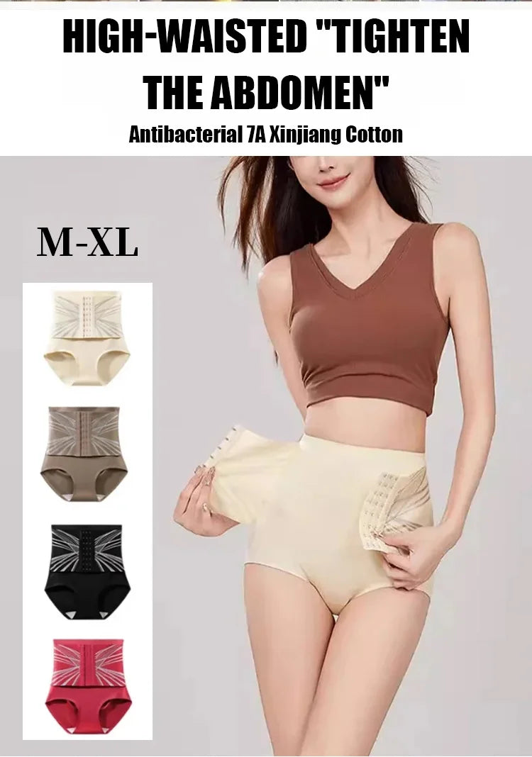 2-Pack Waist Buttoned Tummy Control Shaping Pants for Women | Butt-Lifting, M–XL