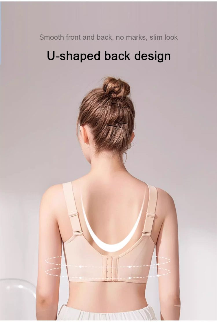 Wireless Non-marking Push-Up Bra with Plus Size