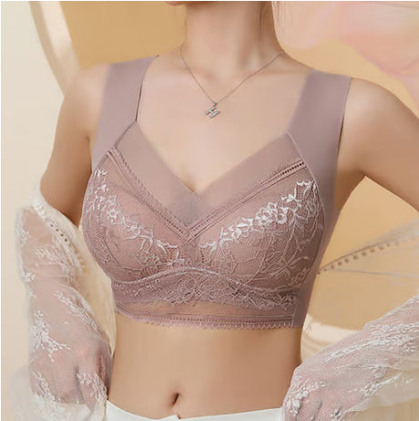 Women's Lace Silk Push Up Bra