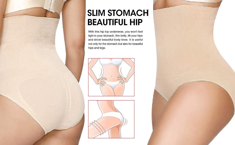 【⏰Last Day⏰Buy 1 get 1 free】High Waist Tummy Control Shapewear Panties