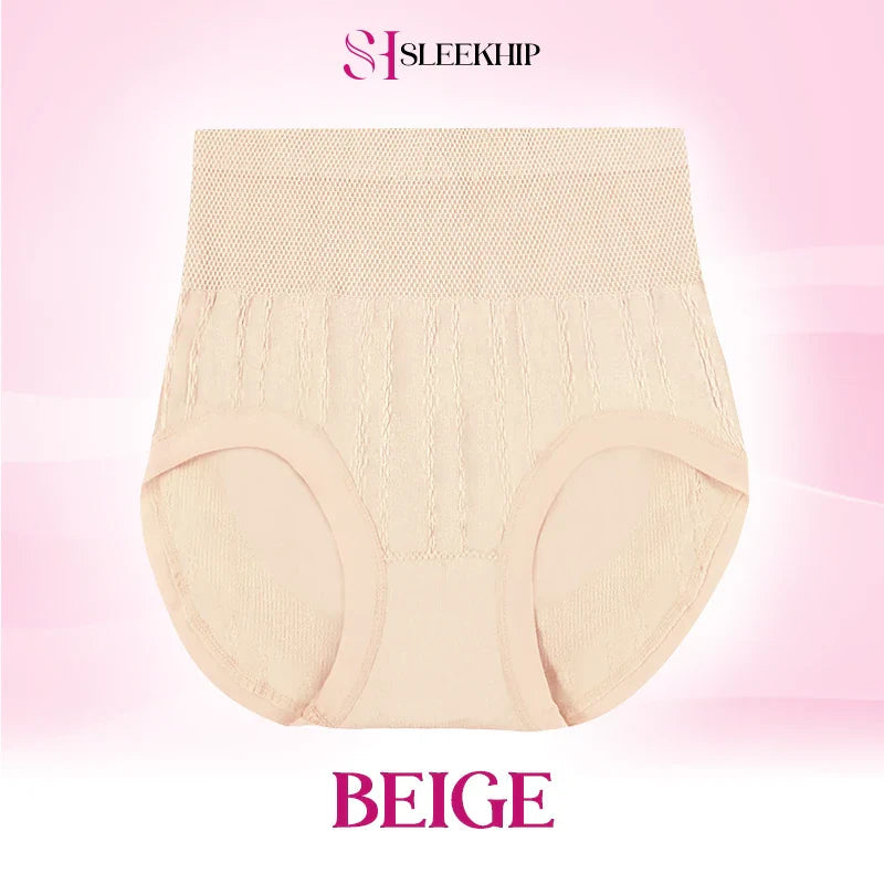 SleekHip - Leakproof High-Waist Tummy-Control Butt-Lifting Panties