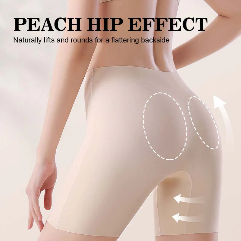 【⏰BUY 1 GET 1 FREE】High-waisted ice silk abdominal control and hip lifting underwear
