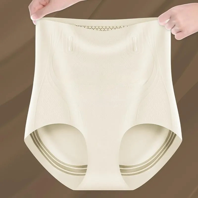 Ice Silk Ion Fibre Repair Shaping Shorts Tummy Control Underpants