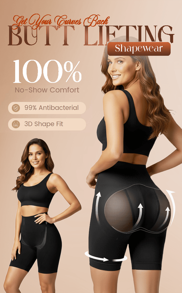 【⏰Last Day 49% OFF🔥】High-Waisted Butt-Lifting Shaping Shorts
