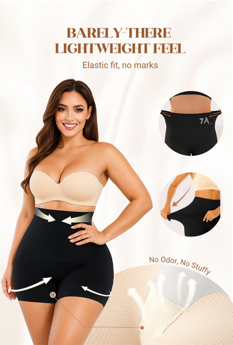 【Buy 1 Get 2 Free】🌸Mega Sale💐High-Waisted Ice Silk Tummy Control and Butt Lift Underwear