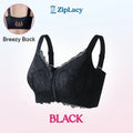 Ultra Soft Front Zip Wireless Lifting Bra