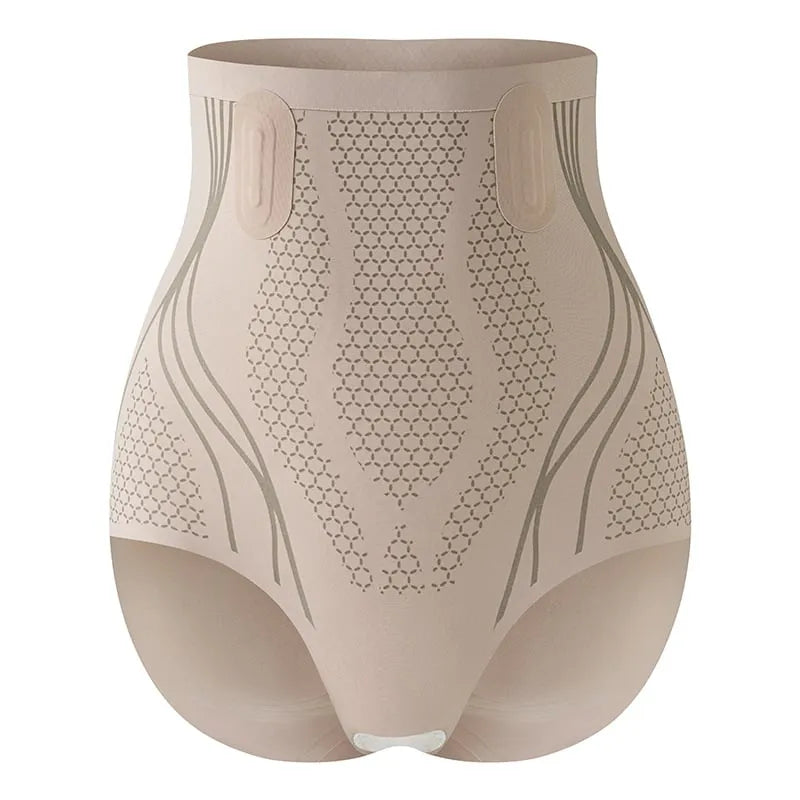 Ice Silk Ion Fibre Repair Shaping Shorts Tummy Control Underpants