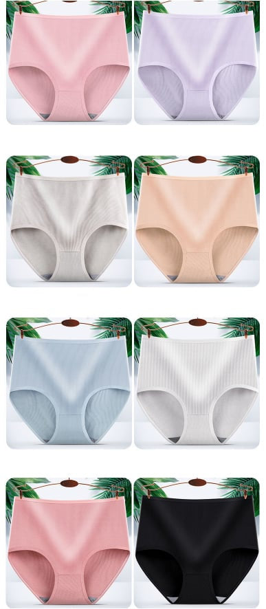 🔥🔥ladies high waist hygroscopic underwear (The discount will take effect at payment)