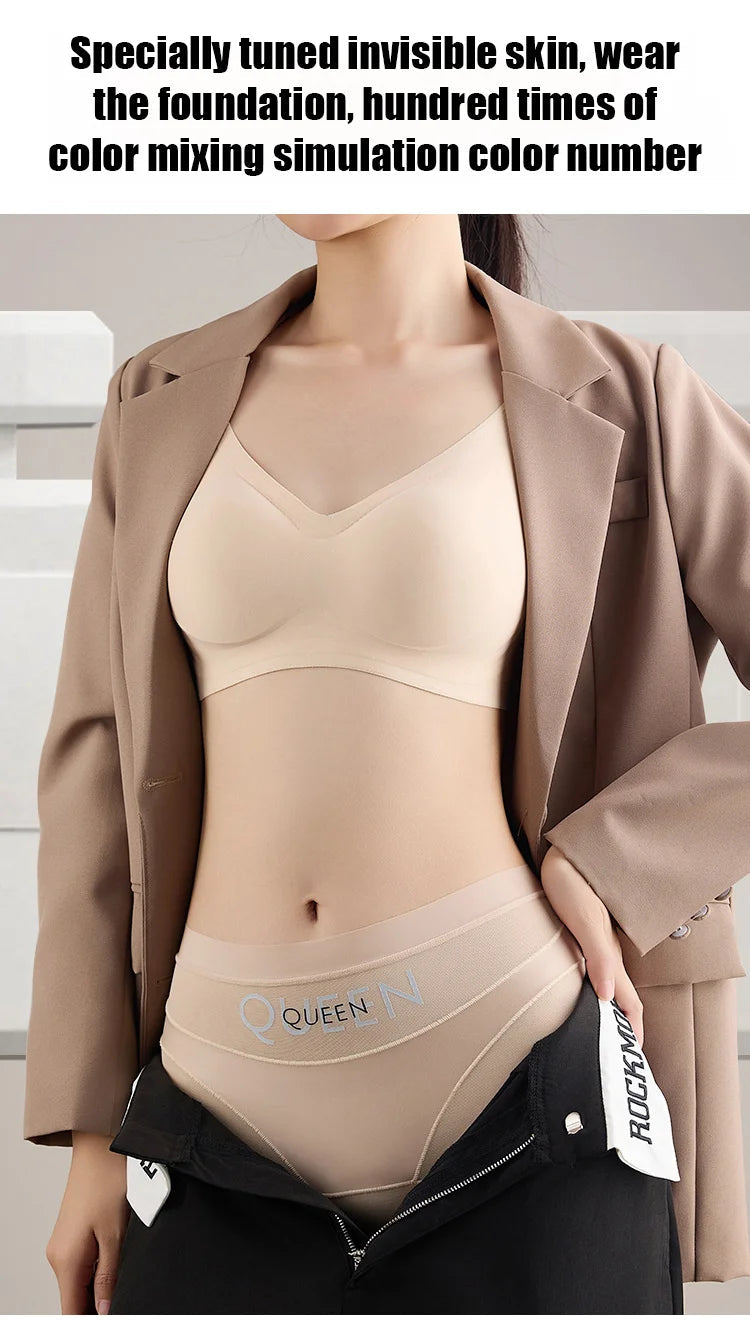 🔥Buy 1 get 1 free🔥[Pear-Shaped Body Savior] Ice Silk High-Waisted Shaping Panties