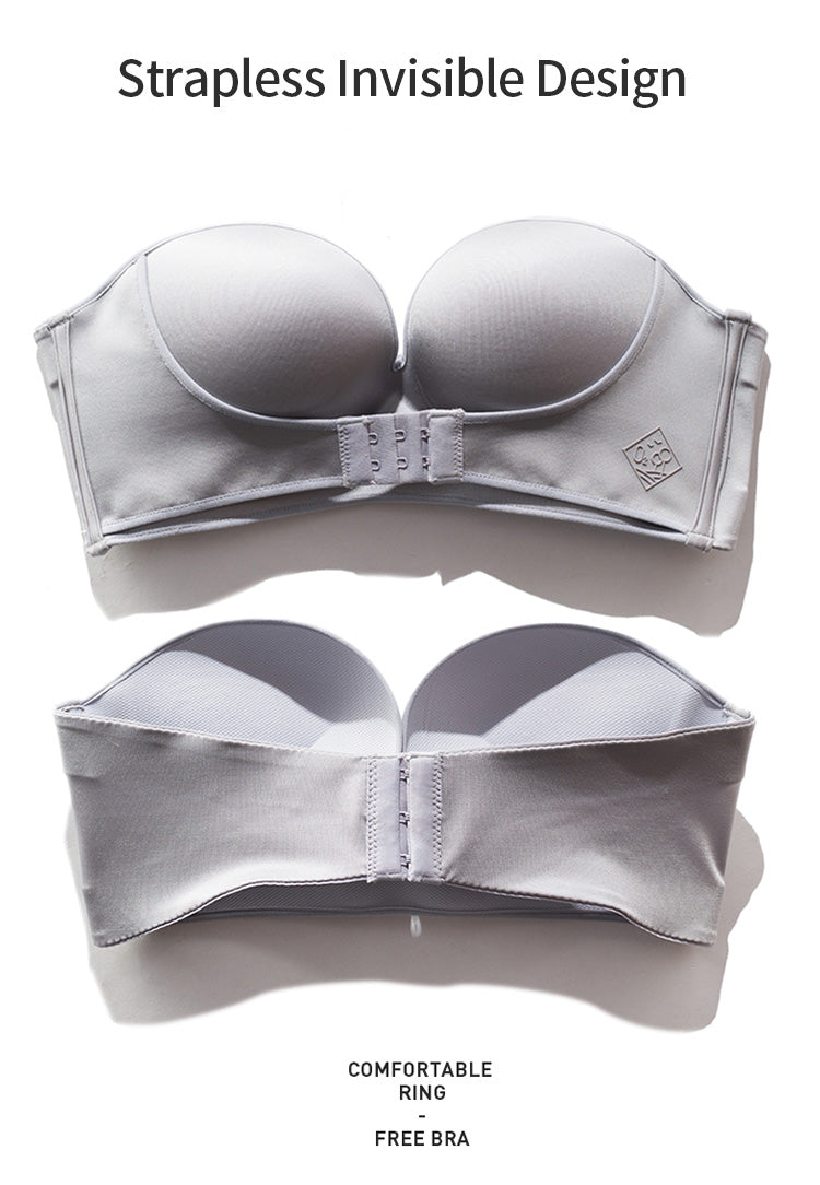 STRAPLESS FRONT CLOSURE BRA