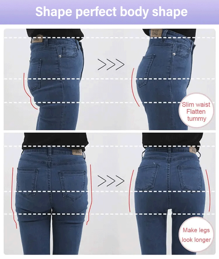 SEAMLESS HIGH WAIST HIP LIFTING PANTIES