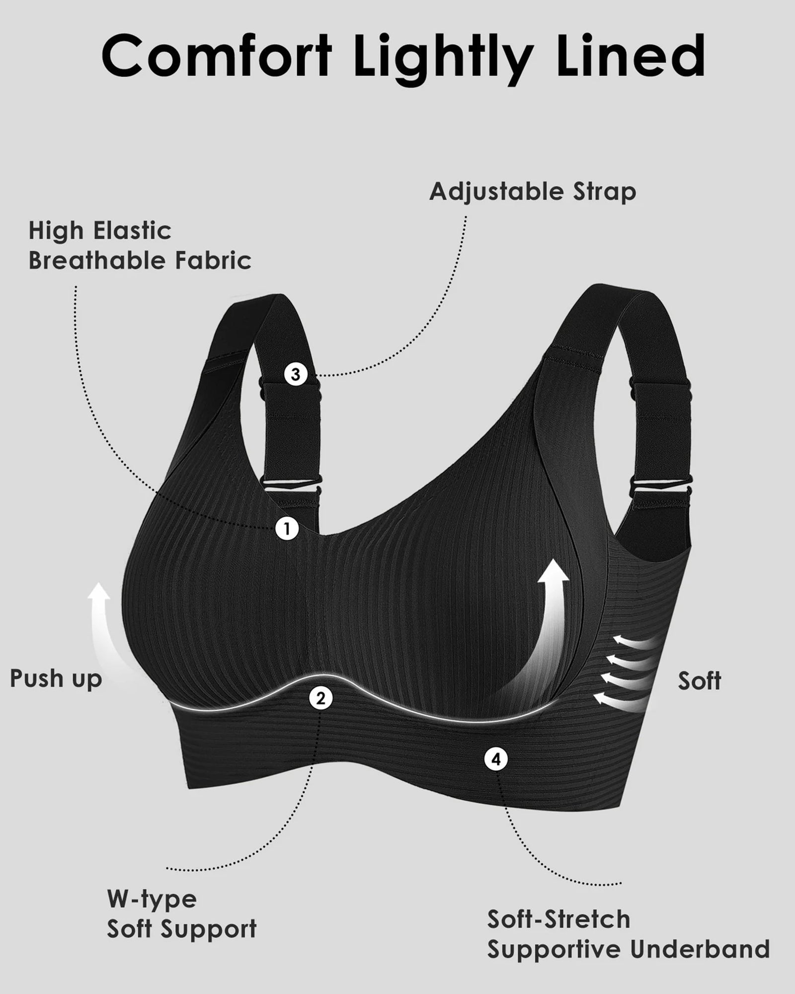 2026New🔥Buy 2 Get 1 Free🔥👙LAST DAY SALE 50% OFF -Super firming bra | Women Wirefree Bras👍No more sagging breasts