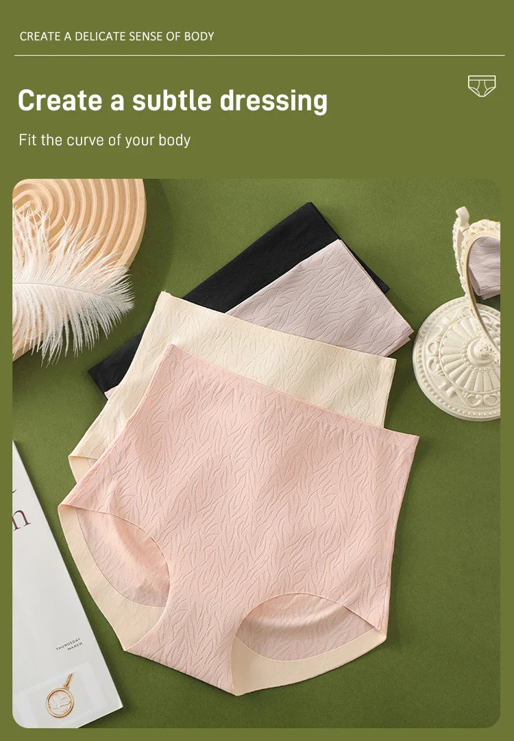 FEMALE HIGH WAISTED NON MARKING NUDE PANTIES