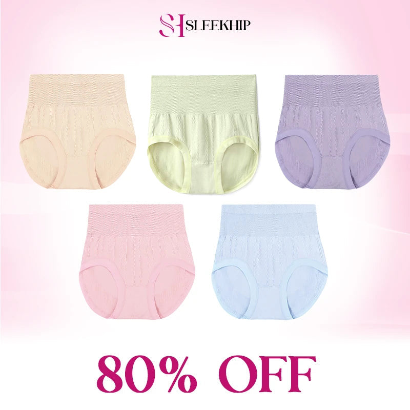 Leakproof High-Waist Tummy-Control Butt-Lifting Panties