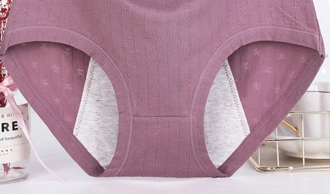 🔥High waist plus size cotton antibacterial and leak-proof physiological underwear