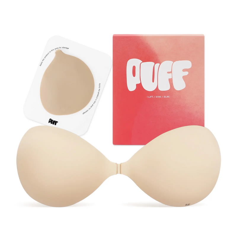 PUFF Strapless Backless Adhesive Bra
