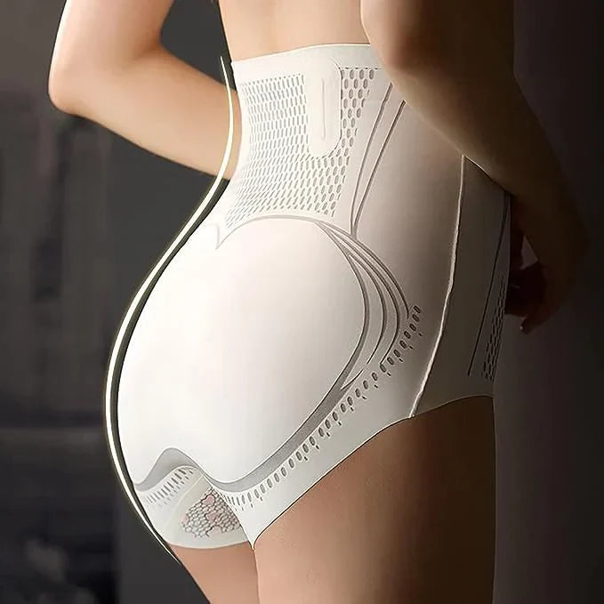 Ice Silk Ion Fibre Repair Shaping Shorts Tummy Control Underpants