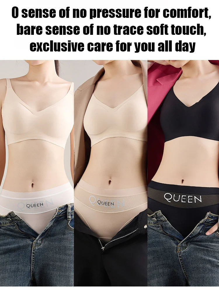 🔥Buy 1 get 1 free🔥[Pear-Shaped Body Savior] Ice Silk High-Waisted Shaping Panties