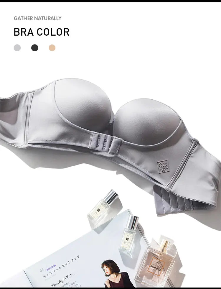 STRAPLESS FRONT CLOSURE BRA