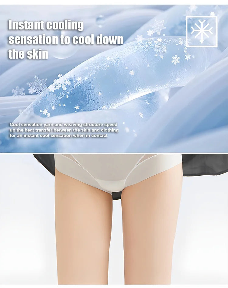 🔥Buy 1 get 1 free🔥[Pear-Shaped Body Savior] Ice Silk High-Waisted Shaping Panties