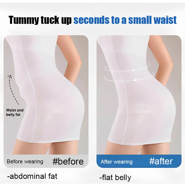 🔥Buy 1 get 1 free🔥[Pear-Shaped Body Savior] Ice Silk High-Waisted Shaping Panties