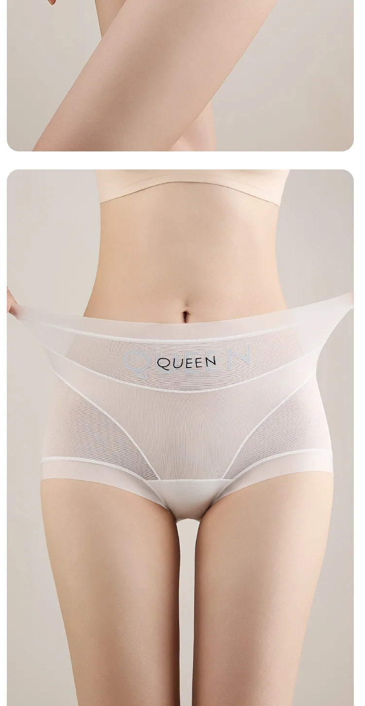 🔥Buy 1 get 1 free🔥[Pear-Shaped Body Savior] Ice Silk High-Waisted Shaping Panties