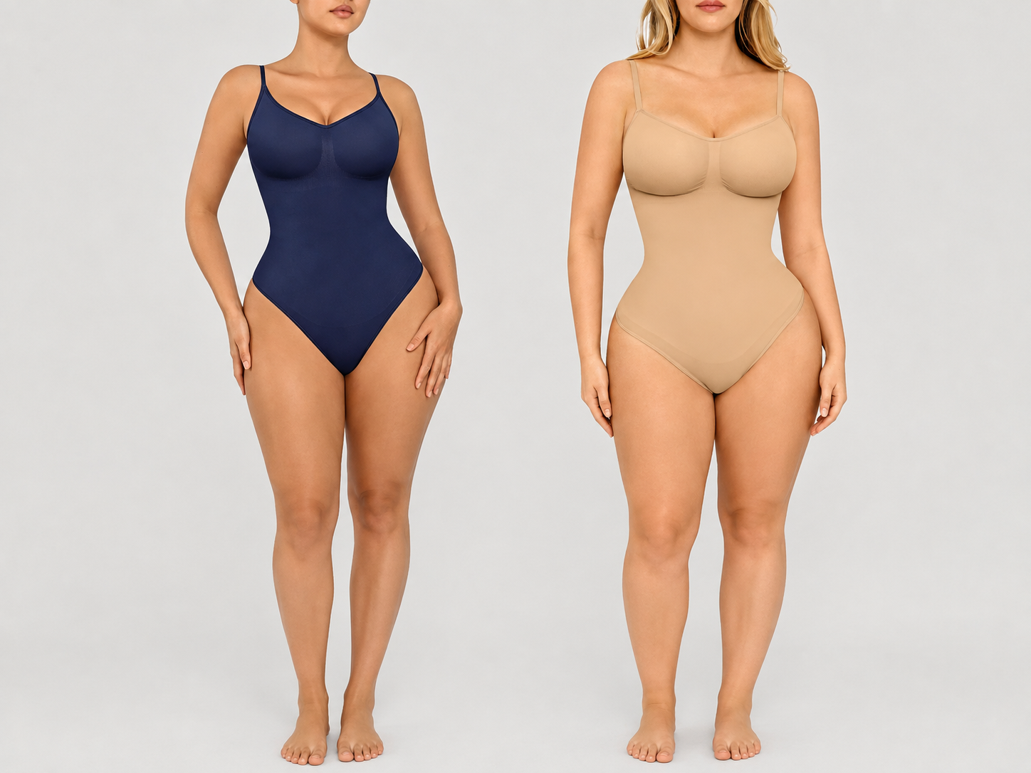 FeelinGirl Thong Bodysuit Shapewear | Tummy Control & Slimming