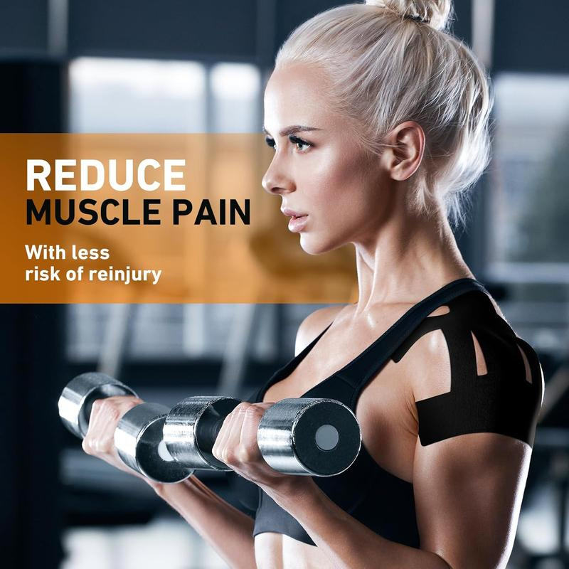 Pre-Cut Shoulder Kinesiology Tape – 10 Pack