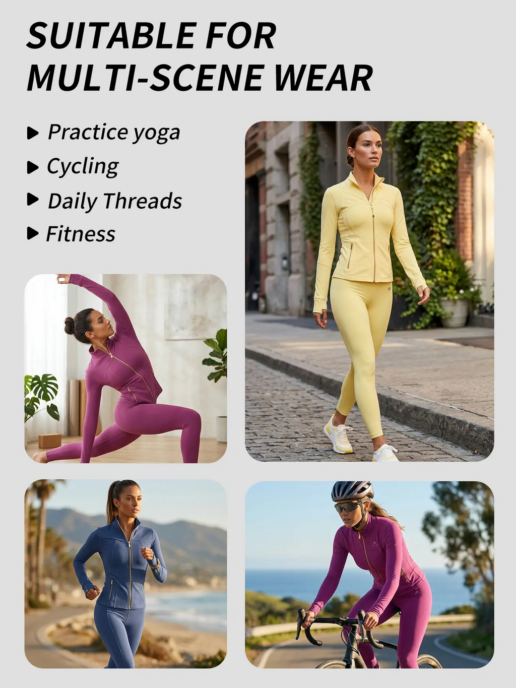 Women's Brushed Sporty Tracksuit Set
