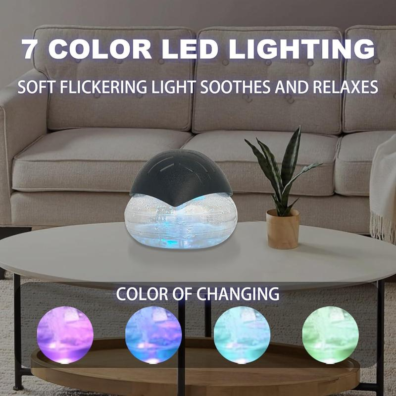 Water-Based Air Freshener with 7-Color LED Light