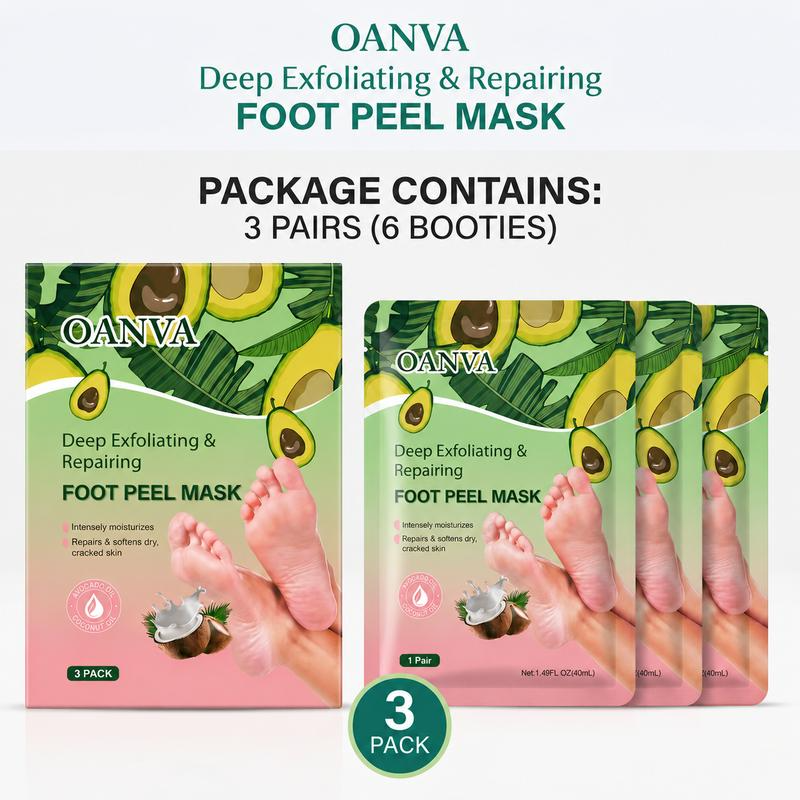 OANVA Exfoliating Foot Peel Mask
