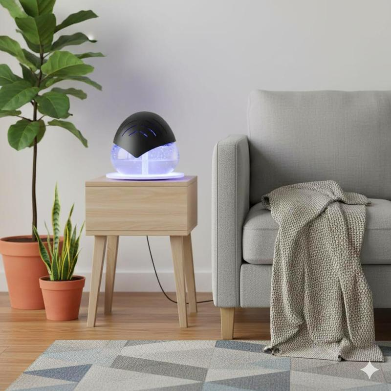 Water-Based Air Freshener with 7-Color LED Light