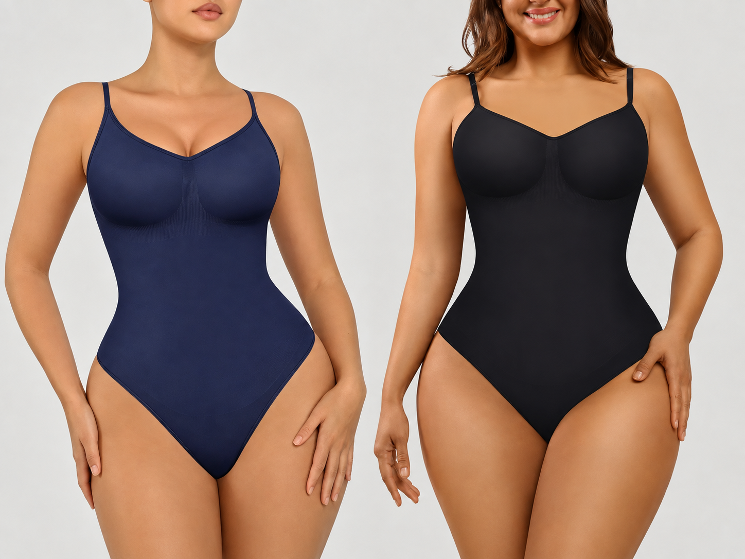 FeelinGirl Thong Bodysuit Shapewear | Tummy Control & Slimming