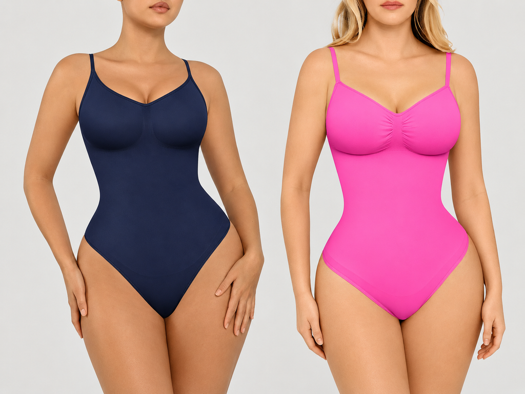 FeelinGirl Thong Bodysuit Shapewear | Tummy Control & Slimming