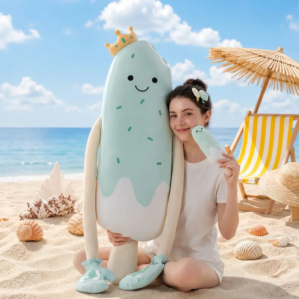 Long-Arm Plush Hugging Body Pillow
