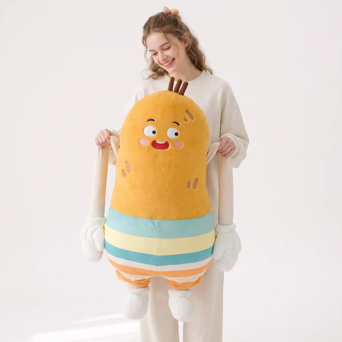 Long-Arm Plush Hugging Body Pillow